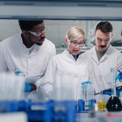 Wissenschaftler im Labor