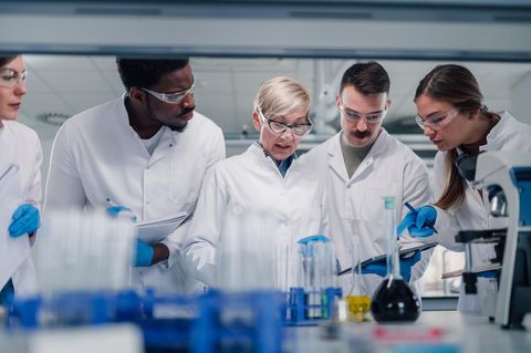 Wissenschaftler im Labor