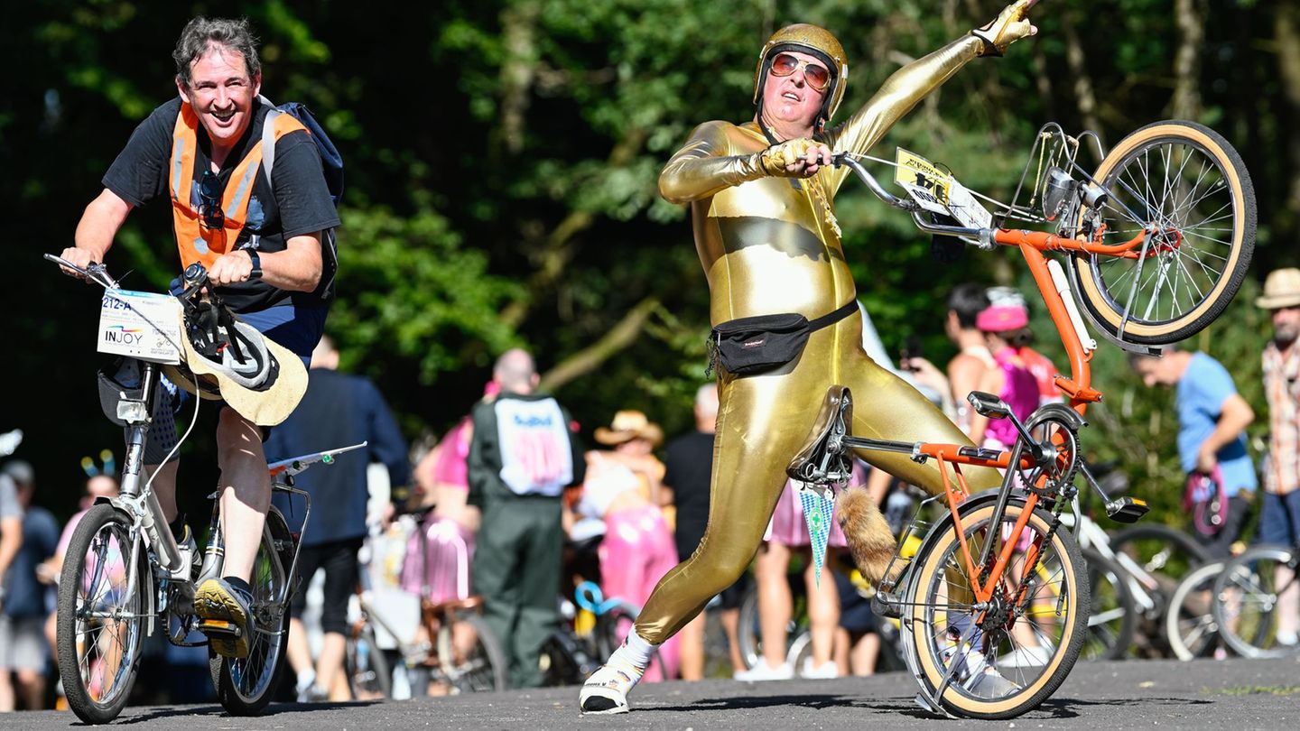 Ohne Gang, aber mit viel Humor: Überregionale Spaßrallye feiert wieder das Klapprad