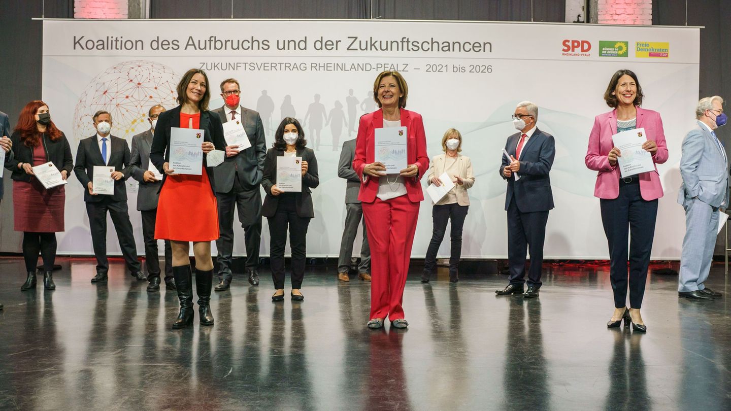 Der Koalitionsvertrag der zweiten Ampel-Regierung entsteht unter dem Eindruck der Corona-Pandemie im Frühjahr 2021. (Archivbild)