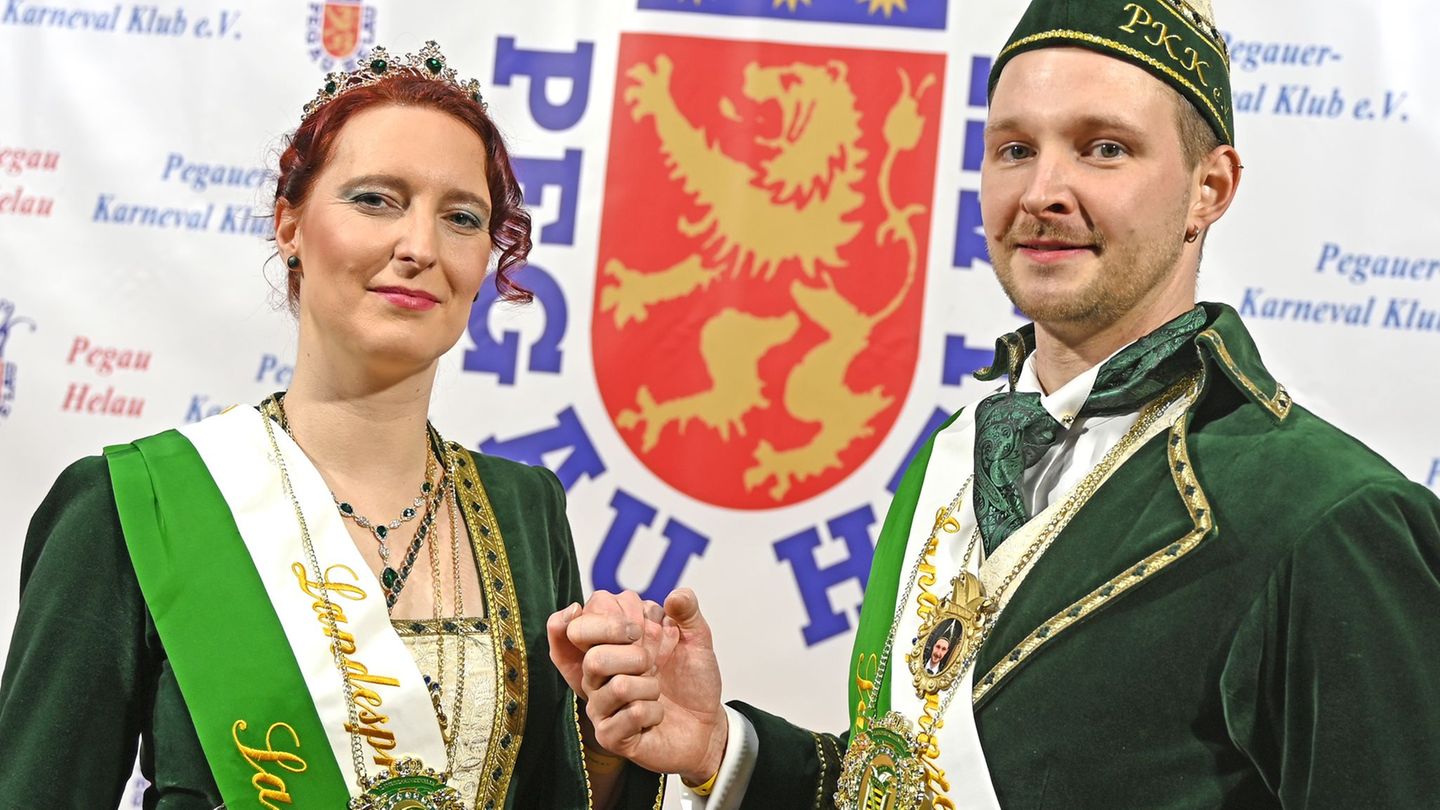 Karneval: Wie ein Pegauer Paar Sachsens erstes Landesprinzenpaar wurde