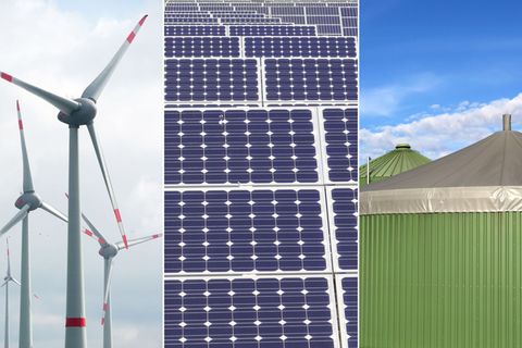 Thüringen will mehr eigene Energieerzeugung erreichen (Illustration) Foto: picture alliance / dpa