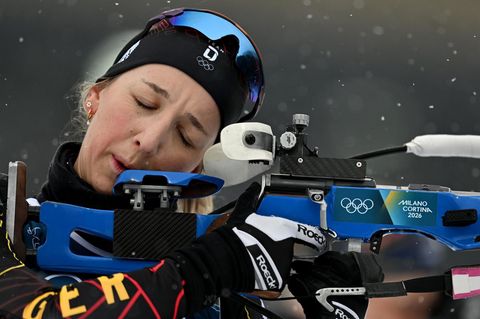 Biathlon bei Olympia: Franziska Preuß geht als Siebte in die Verfolgung