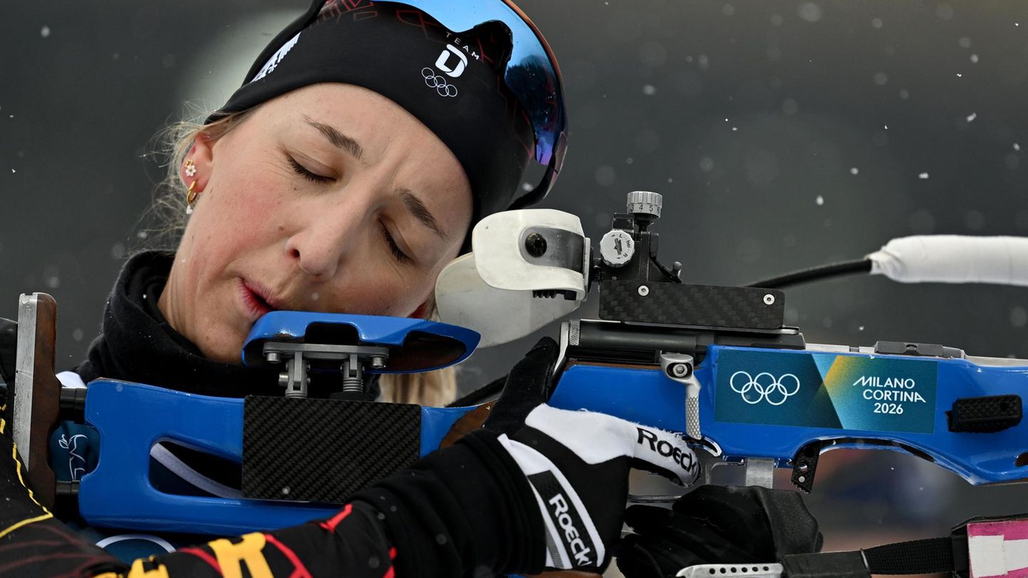 Biathlon bei Olympia: Franziska Preuß geht als Siebte in die Verfolgung