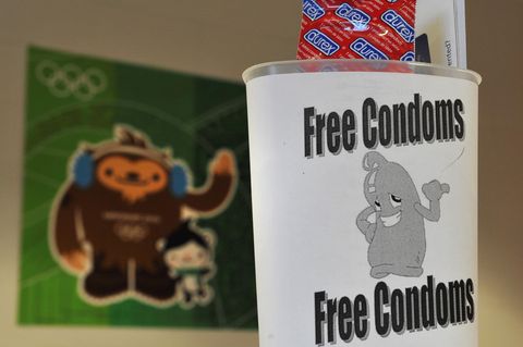 Olympia-Kondome in Kanada