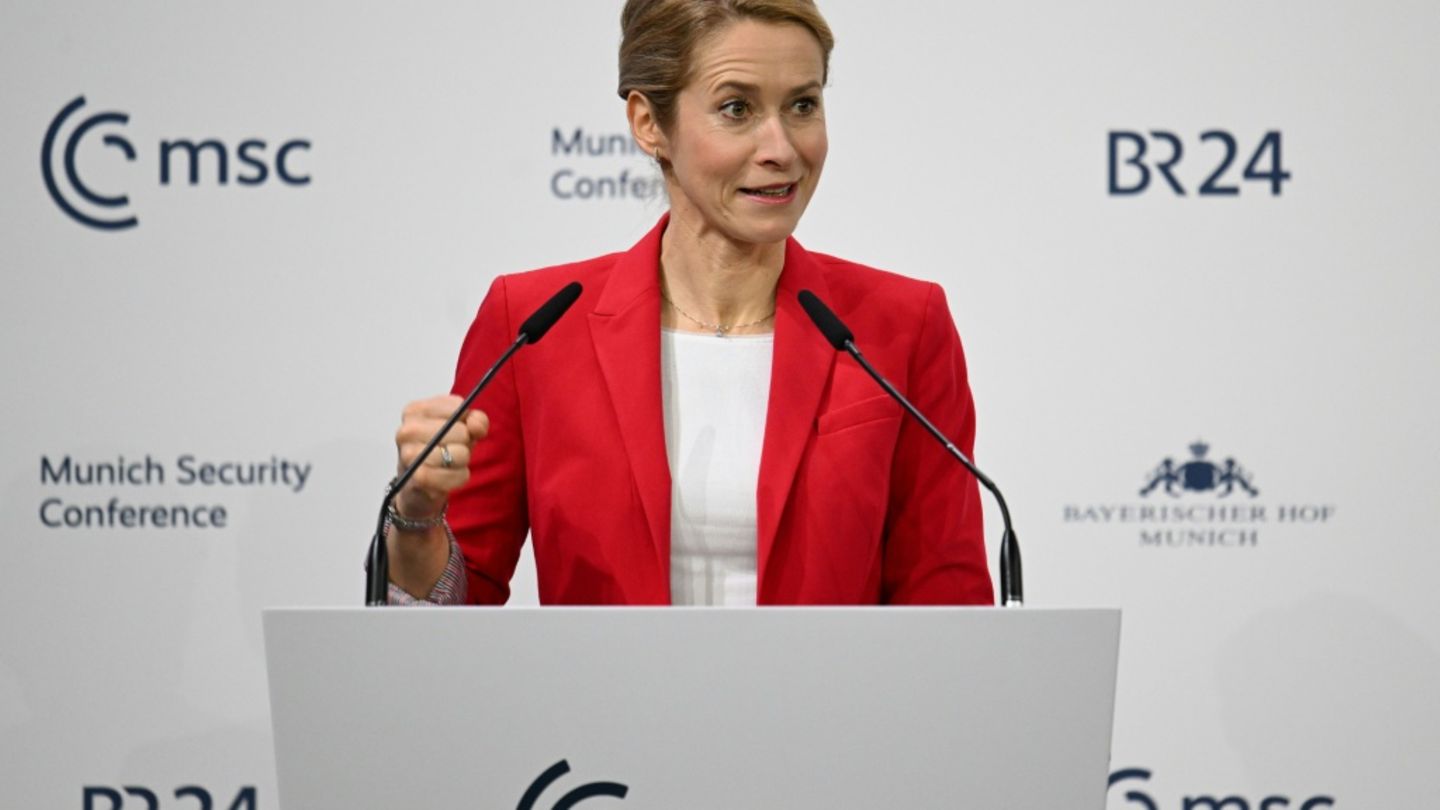 Kallas bei der Münchner Sicherheitskonferenz