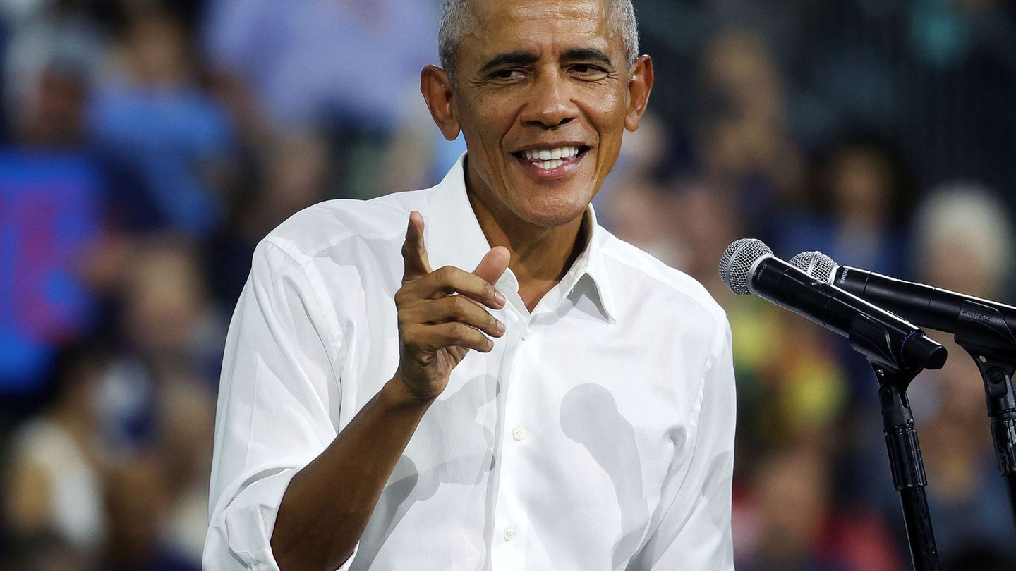 Der frühere US-Präsident Barack Obama vermisst im aktuellen politischen Diskurs Anstand und Respekt für das Amt, das er von 2009