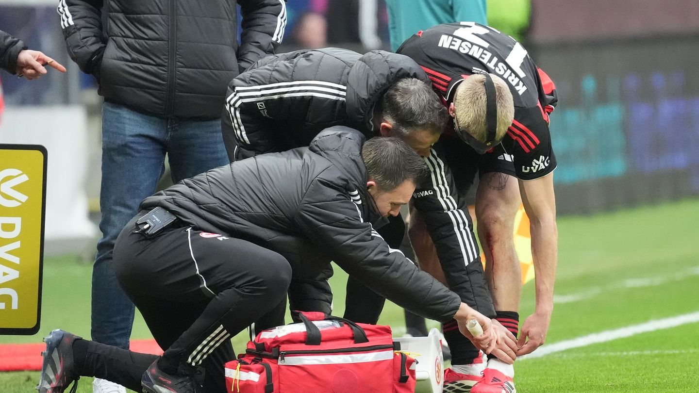 Rasmus Kristensen fehlt Eintracht Frankfurt für unbestimmte Zeit. Foto: Marc Schüler/dpa
