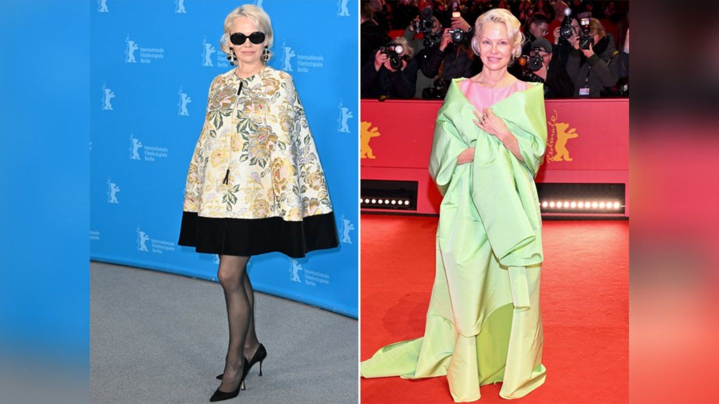 Pamela Anderson: Zwei Mode-Höhepunkte bei Berlinale