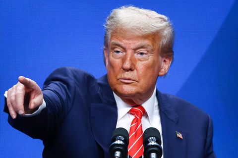 Mischt er sich in Herzogs Entscheidung ein? Donald Trump