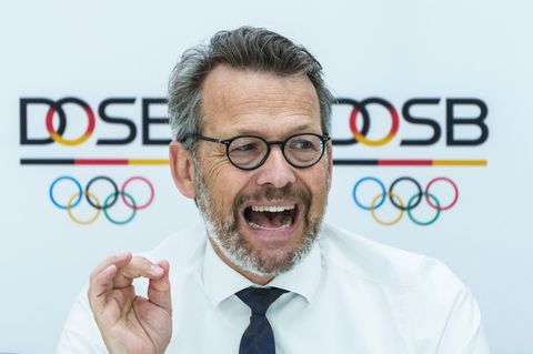 Ist sauer auf die Bahn: DOSB-Vorstandschef Otto Fricke. (Archivbild) Foto: Andreas Arnold/dpa