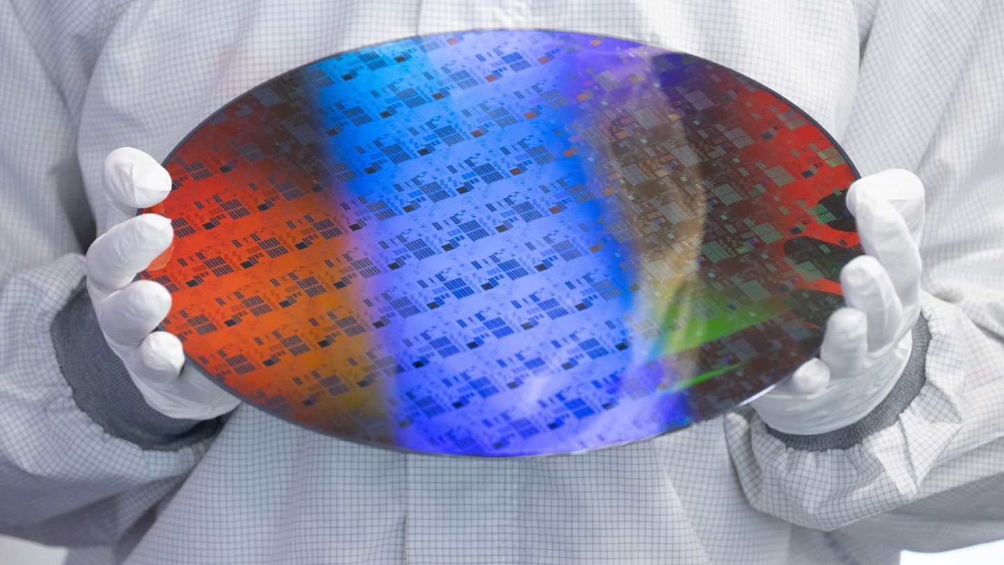 Das "Silicon Saxony" gilt als Europas größter Halbleiterstandort. (Archivbild) Foto: Sebastian Kahnert/dpa