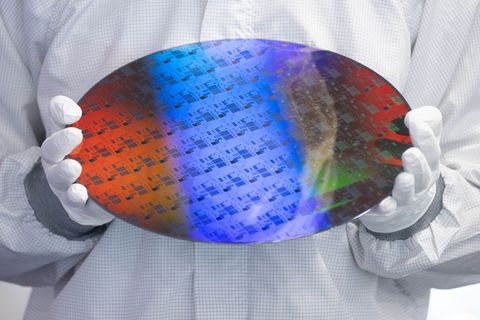 Das "Silicon Saxony" gilt als Europas größter Halbleiterstandort. (Archivbild) Foto: Sebastian Kahnert/dpa