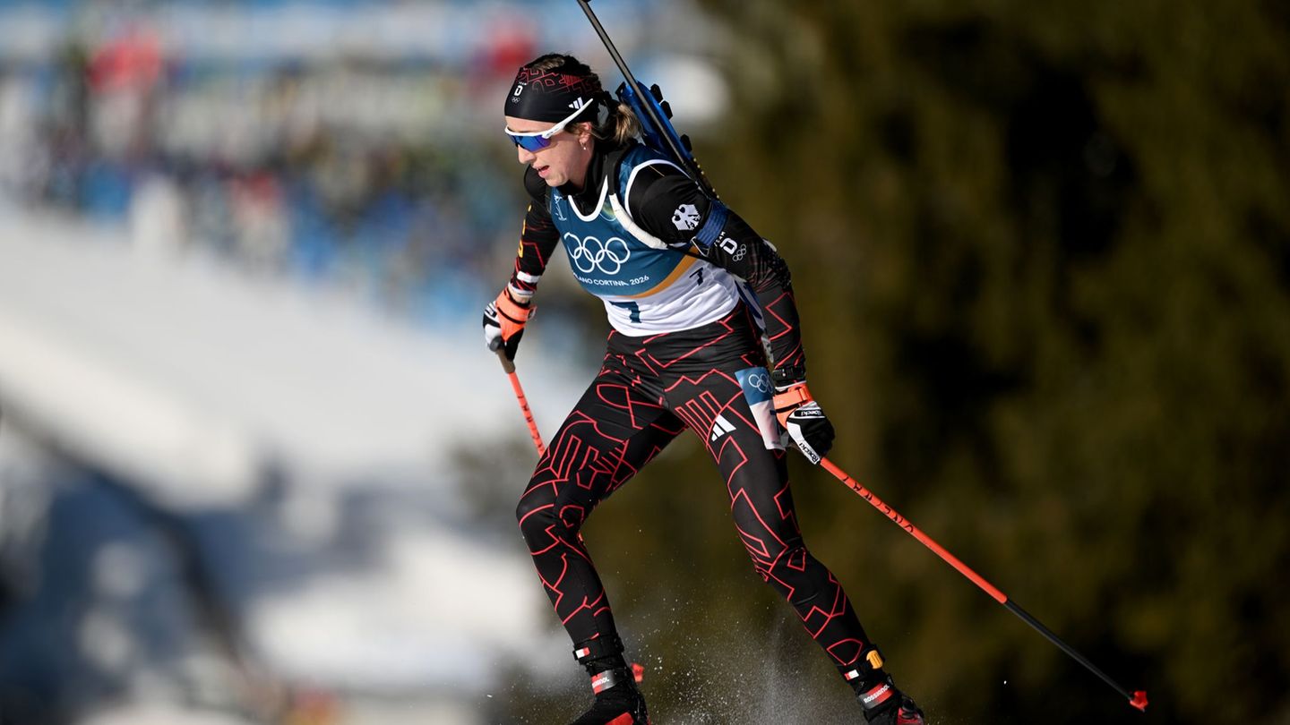 Olympische Winterspiele: Zu oft nur "nah dran": Medaillen-Flaute bei Biathleten
