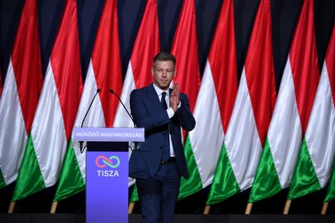 Peter Magyar in Budapest