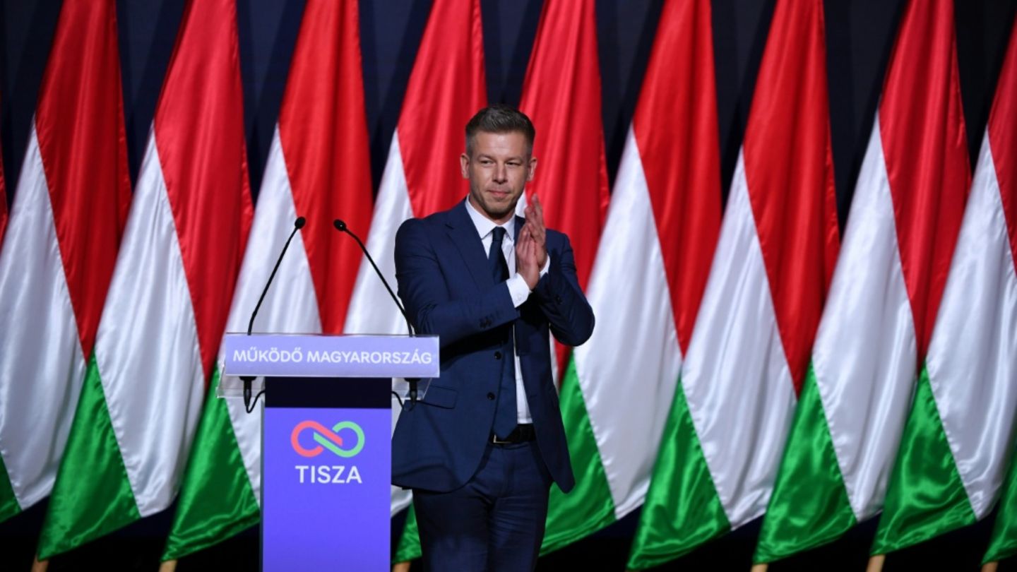 Peter Magyar in Budapest