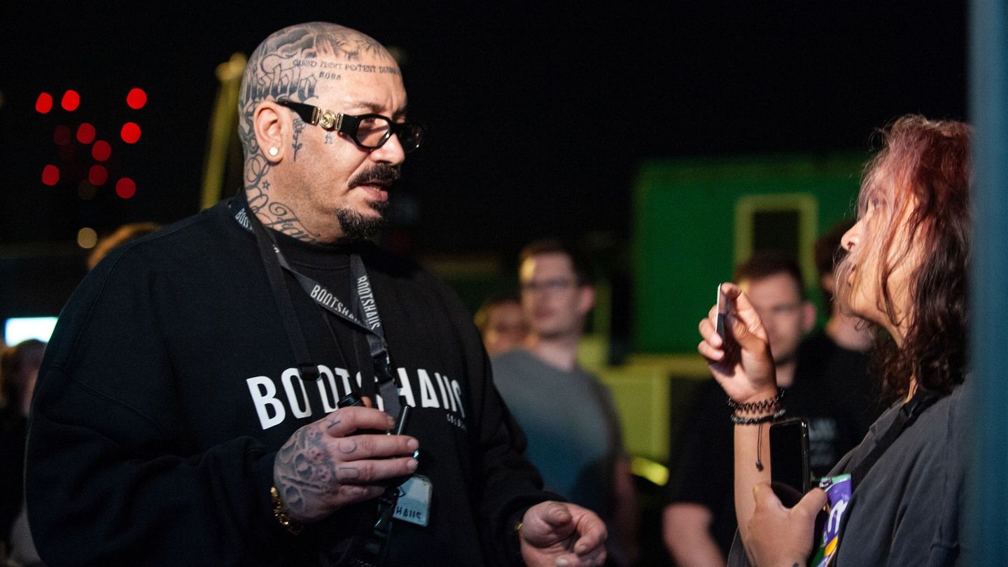 Klartext ist angesagt: Türsteher Andrea Giarrizzo lässt sich "nicht gerne auf den Schlips treten".