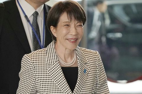 Sanae Takaichi vergangene Woche in Tokio