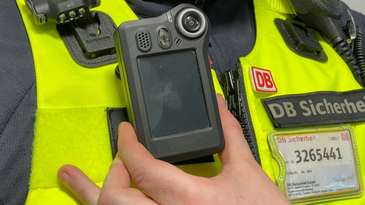 Bodycam eines Bahnmitarbeiters