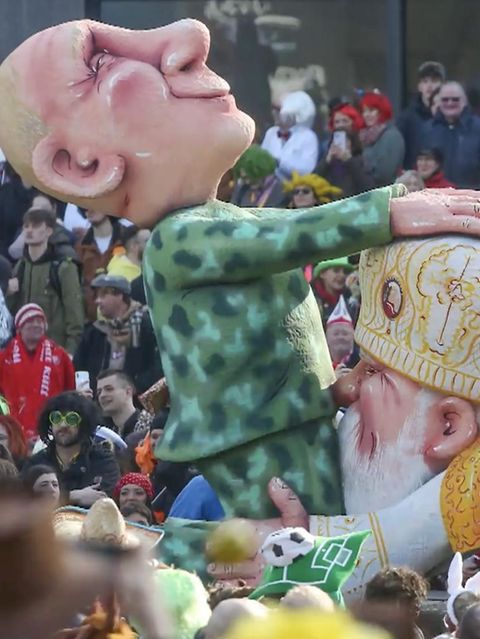 Dieser Karnevalswagen regt Putin schrecklich auf