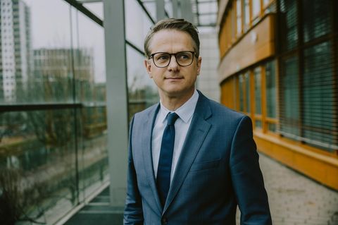 CDU-Generalsekretär Carsten Linnemann im Konrad-Adenauer-Haus