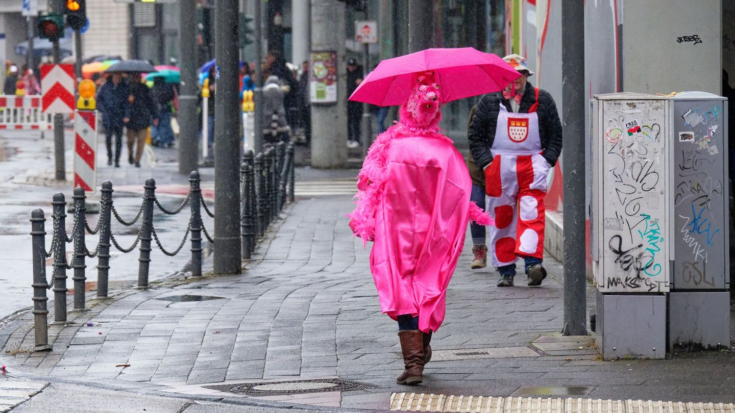 Wetter: Ungemütliches Karnevals-Ende am Dienstag