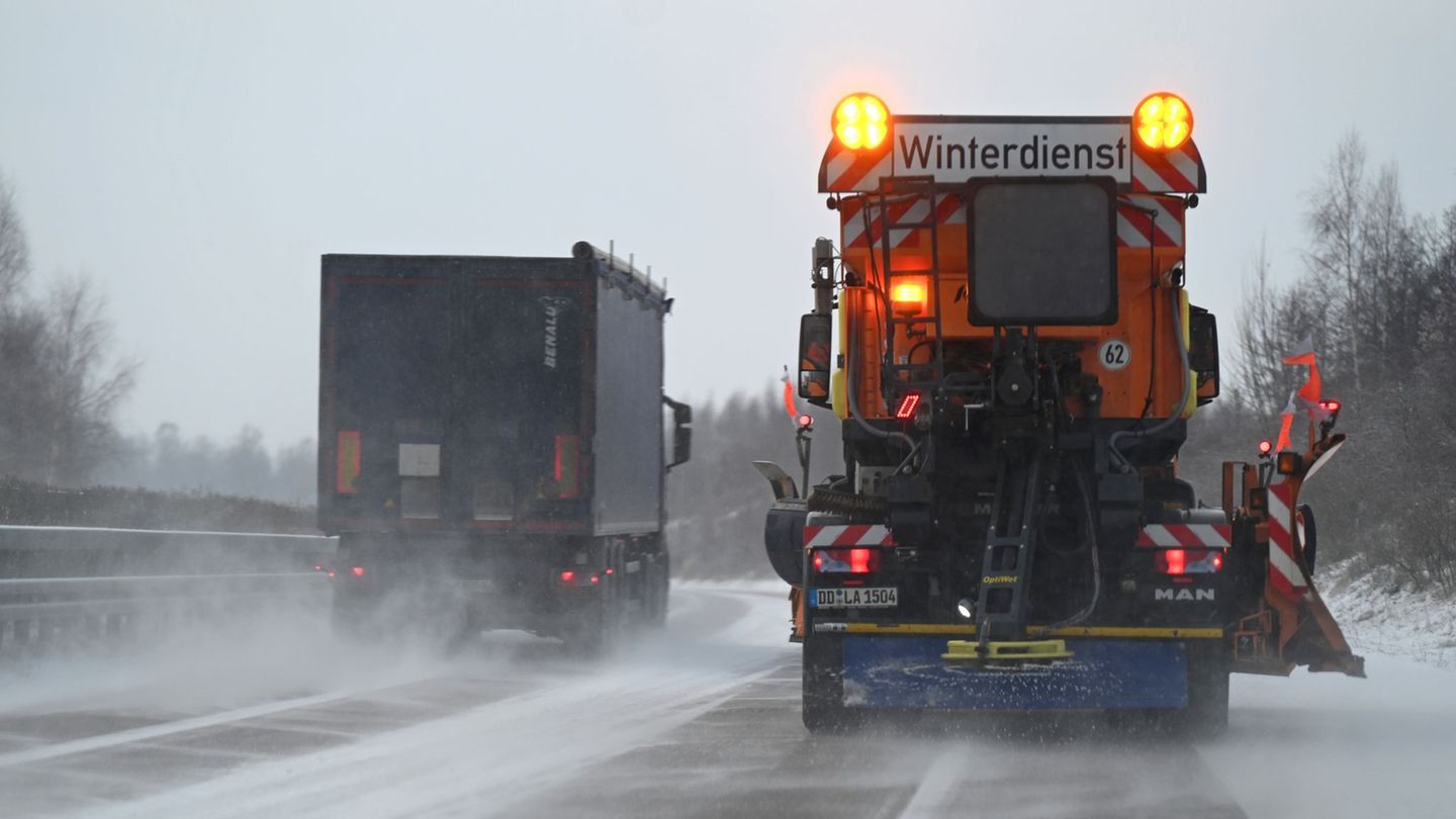 In Sachsen herrscht wieder Winterwetter. (Archivbild) Foto: David Hammersen/dpa