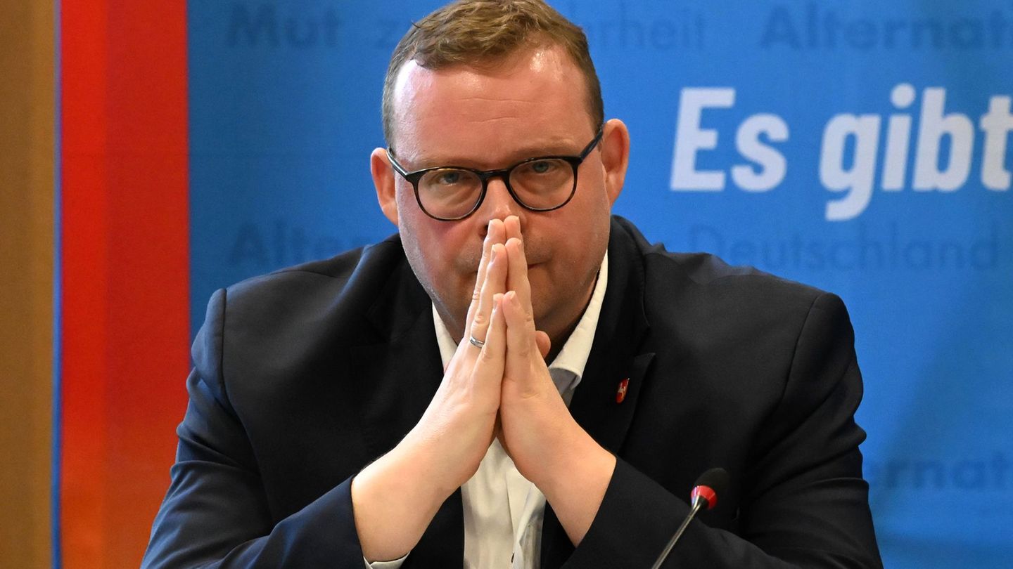 Ansgar Schledde ist seit 2024 Vorsitzender der AfD in Niedersachsen. (Archivbild) Foto: Shireen Broszies/dpa