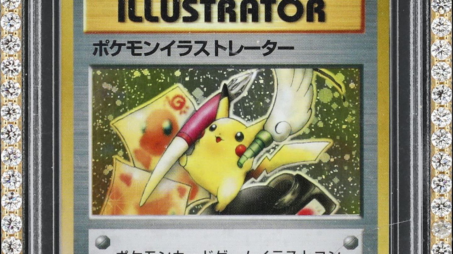 Der Youtuber und Wrestler Logan Paul ließ die Karte versteigern. Foto: -/Auktionshaus Goldin/dpa