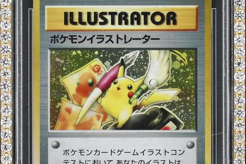 Der Youtuber und Wrestler Logan Paul ließ die Karte versteigern. Foto: -/Auktionshaus Goldin/dpa