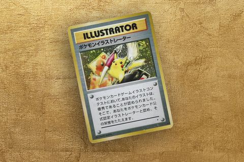 Ein undatiertes Handout zeigt eine Pokémon-Sammelkarte