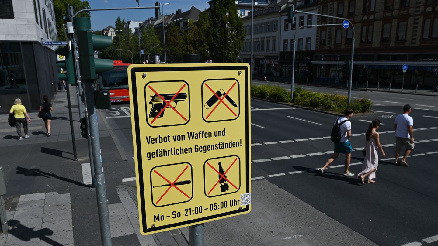 Hessens Städte ziehen Bilanz zu den neuen Verbotszonen – und sprechen von spürbar mehr Sicherheit. (Archivbild) Foto: Arne Deder