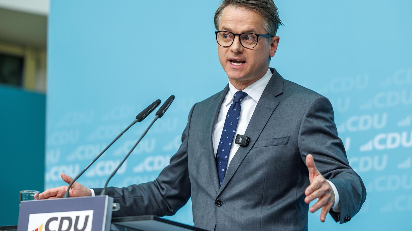 CDU-Generalsekretär Carsten Linnemann will an die Einkommensteuer ran