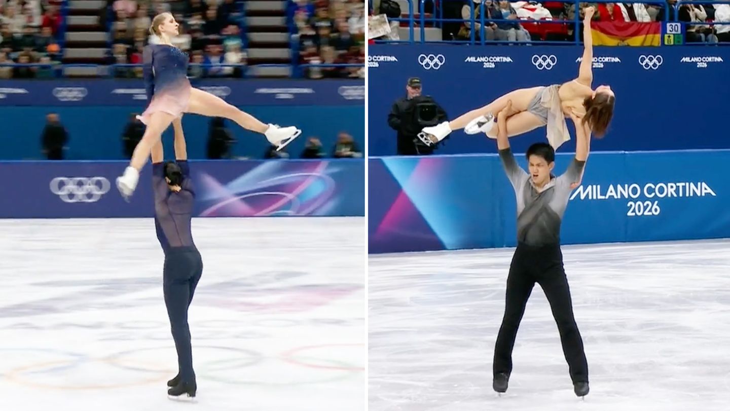 Olympia: Deutsche Eiskunstläufer holen Bronze – Wahnsinnskür der Japaner