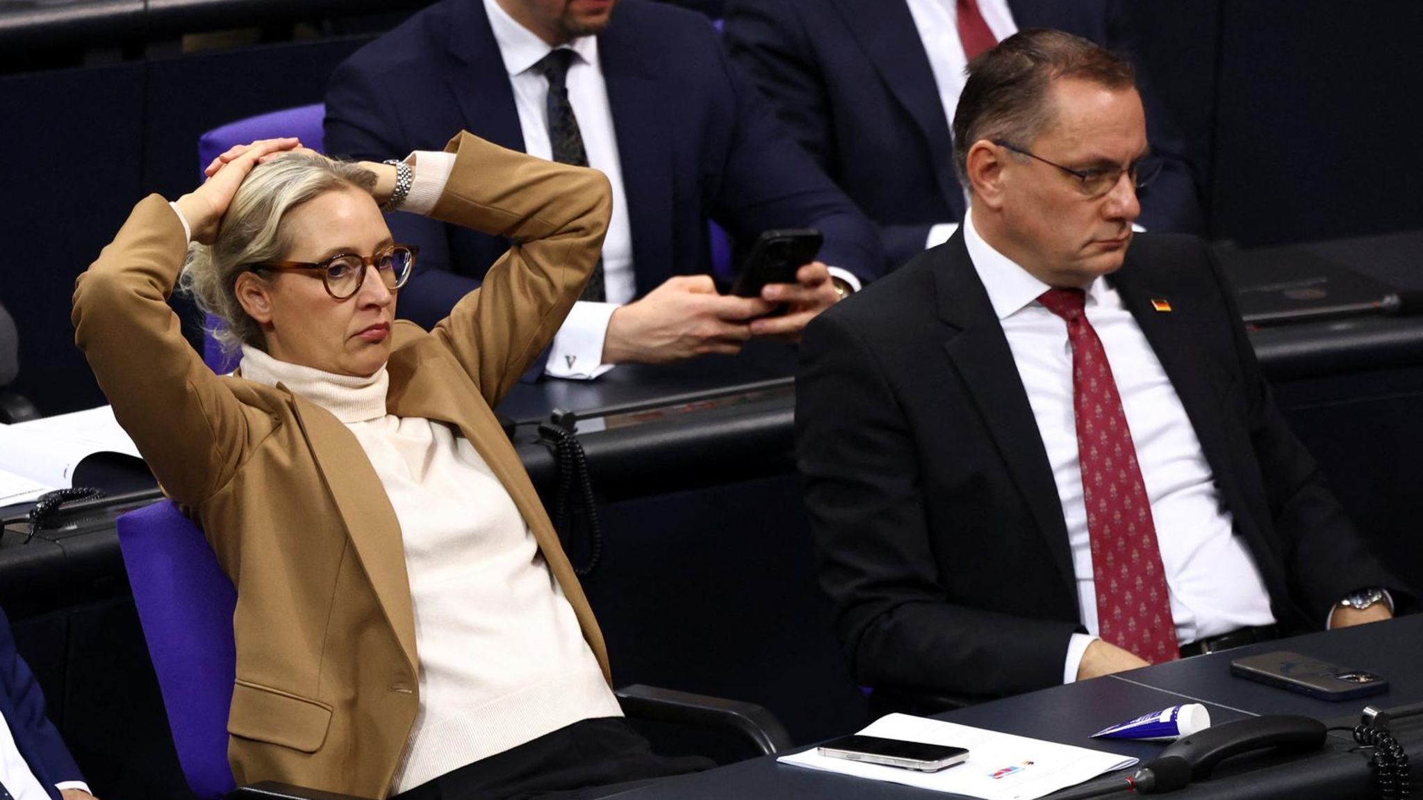 Die AfD-Chefs Alice Weidel und Tino Chrupalla