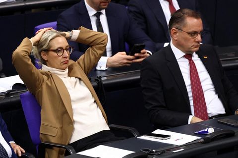 Die AfD-Chefs Alice Weidel und Tino Chrupalla