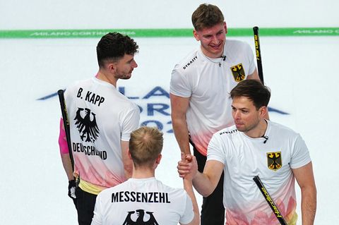 Das deutsche Curling-Team