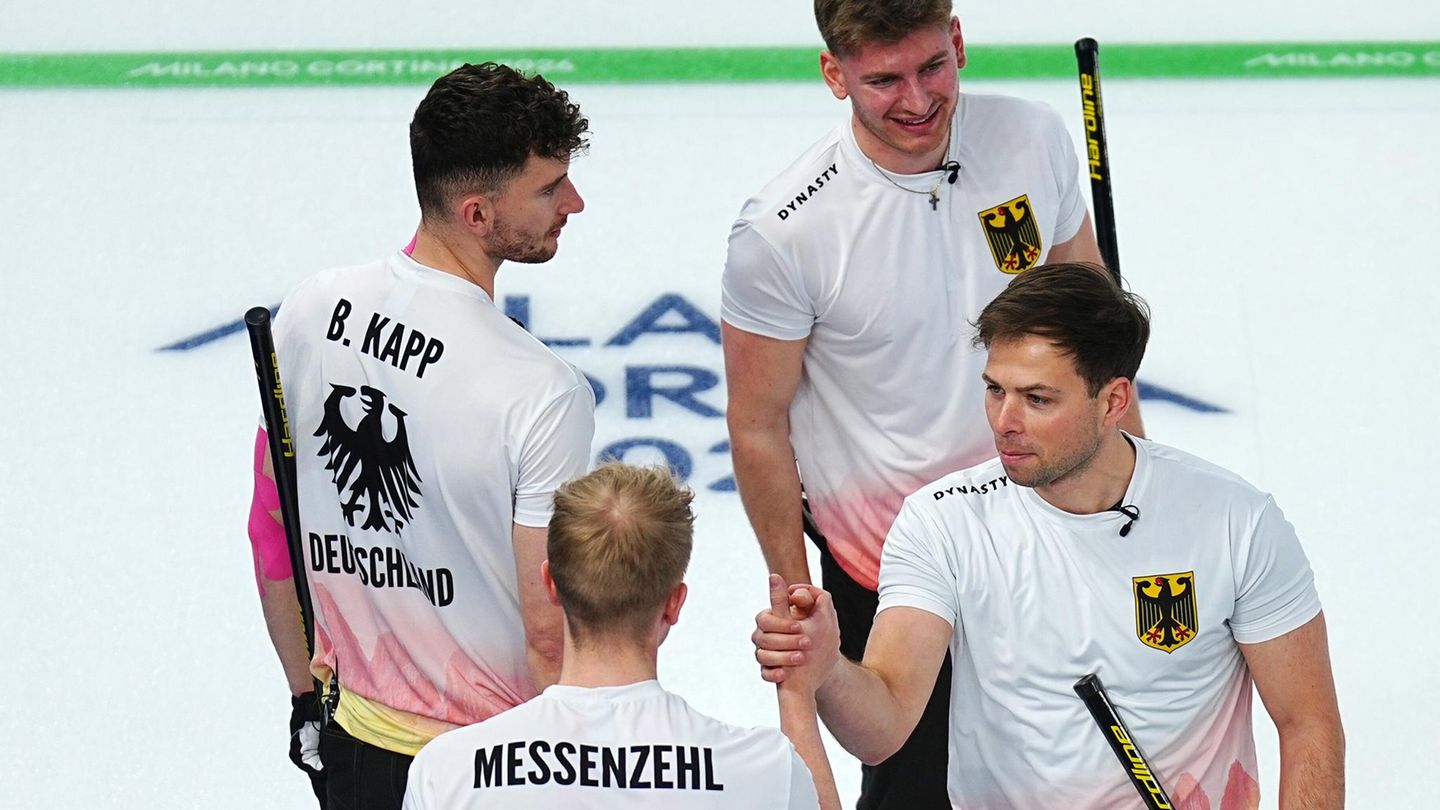 Das deutsche Curling-Team