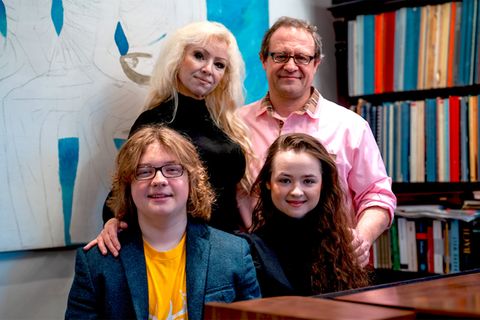 Annette, Christian, Laetitia und Philip: In dieser Familie sind alle hochbegabt.