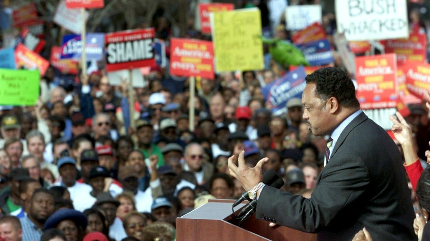 Jesse Jackson im Jahr 2000