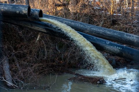 Im Januar kam es zu dem Bruch in der Leitung. Foto: Andrew Leyden/ZUMA Press Wire/dpa