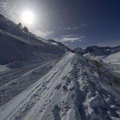 Lawine in den französischen Alpen