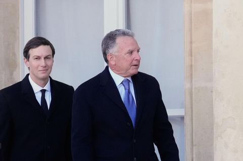 Jared Kushner (l.) und Steve Witkoff bei Iran-Gesprächen
