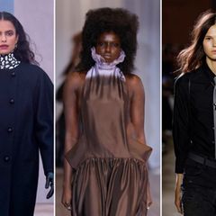 Von Lederhandschuhen über Halskrausen bis zu Accessoires: Das sind die größten Trends der New York Fashion Week im Februar 202