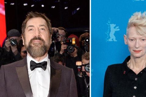 Javier Bardem und Tilda Swinton bei vergangenen Berlinale-Besuchen.