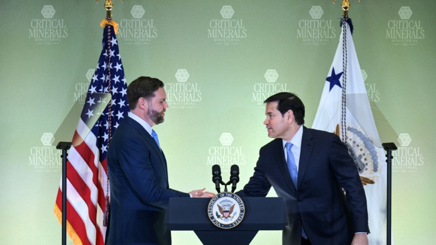 Vance (l.) und Rubio Anfang Februar in Washington