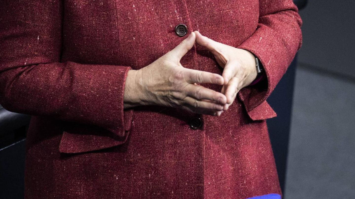 Merkle macht die Raute