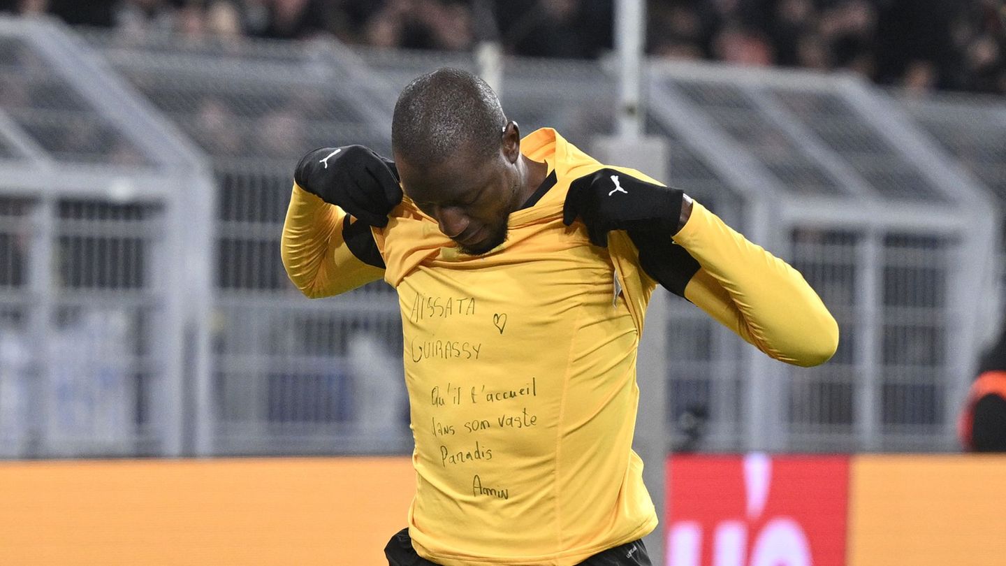 Überraschte mit einer traurigen Botschaft: Serhou Guirassy. Foto: Bernd Thissen/dpa