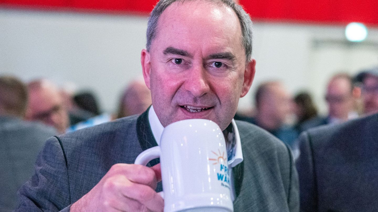 Freie-Wähler-Chef Hubert Aiwanger redet eigentlich immer frei - Redemanuskripte nutzt er praktisch nie. Foto: Armin Weigel/dpa