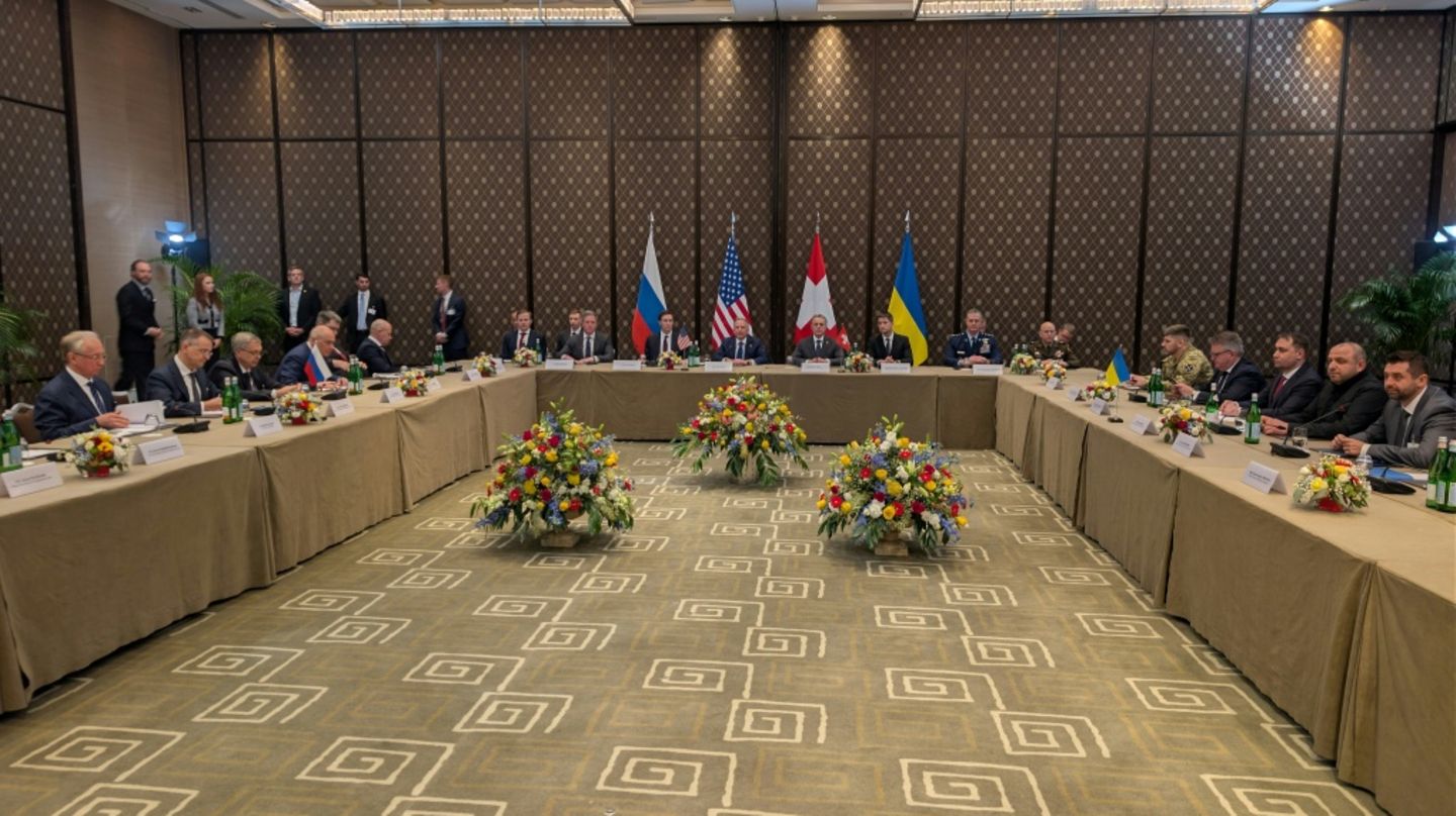 Verhandlungen über den Ukraine-Krieg in Genf